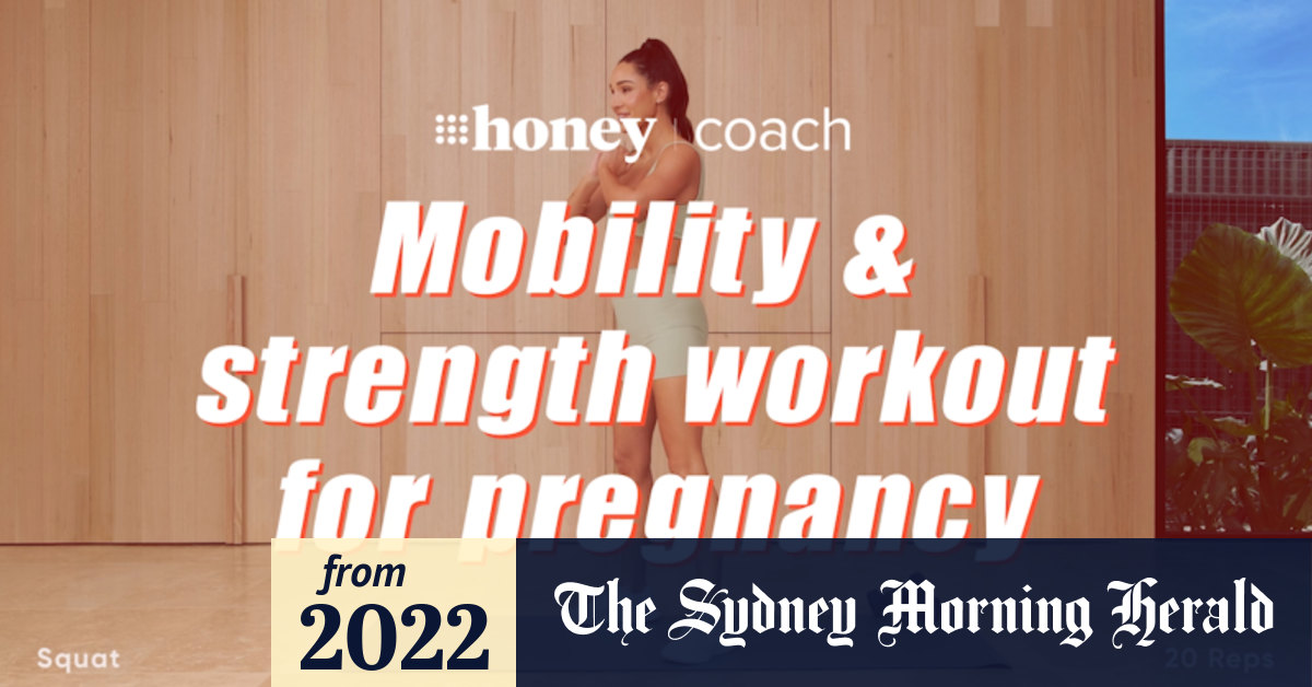 Video Kayla Itsines shares a pregnancyfriendly mobility and strength
